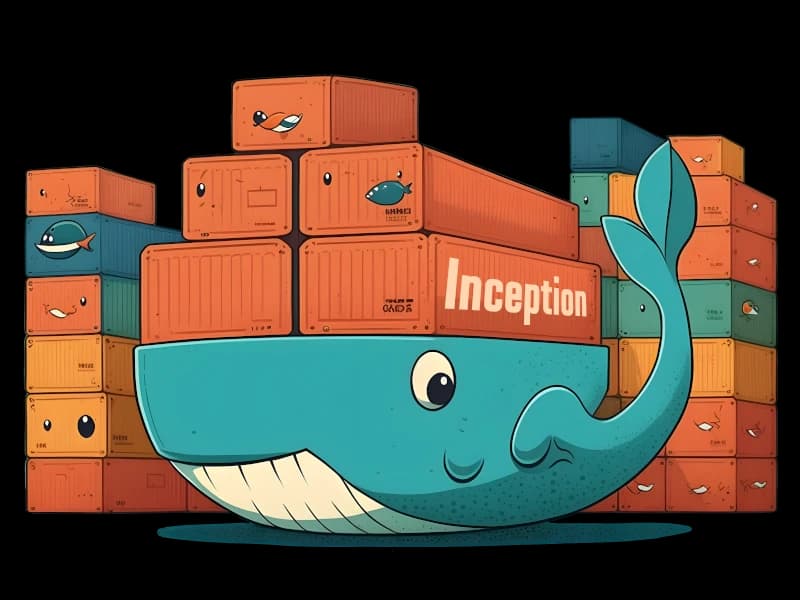 Inception: Create LEMP stack using docker-compose on debian image